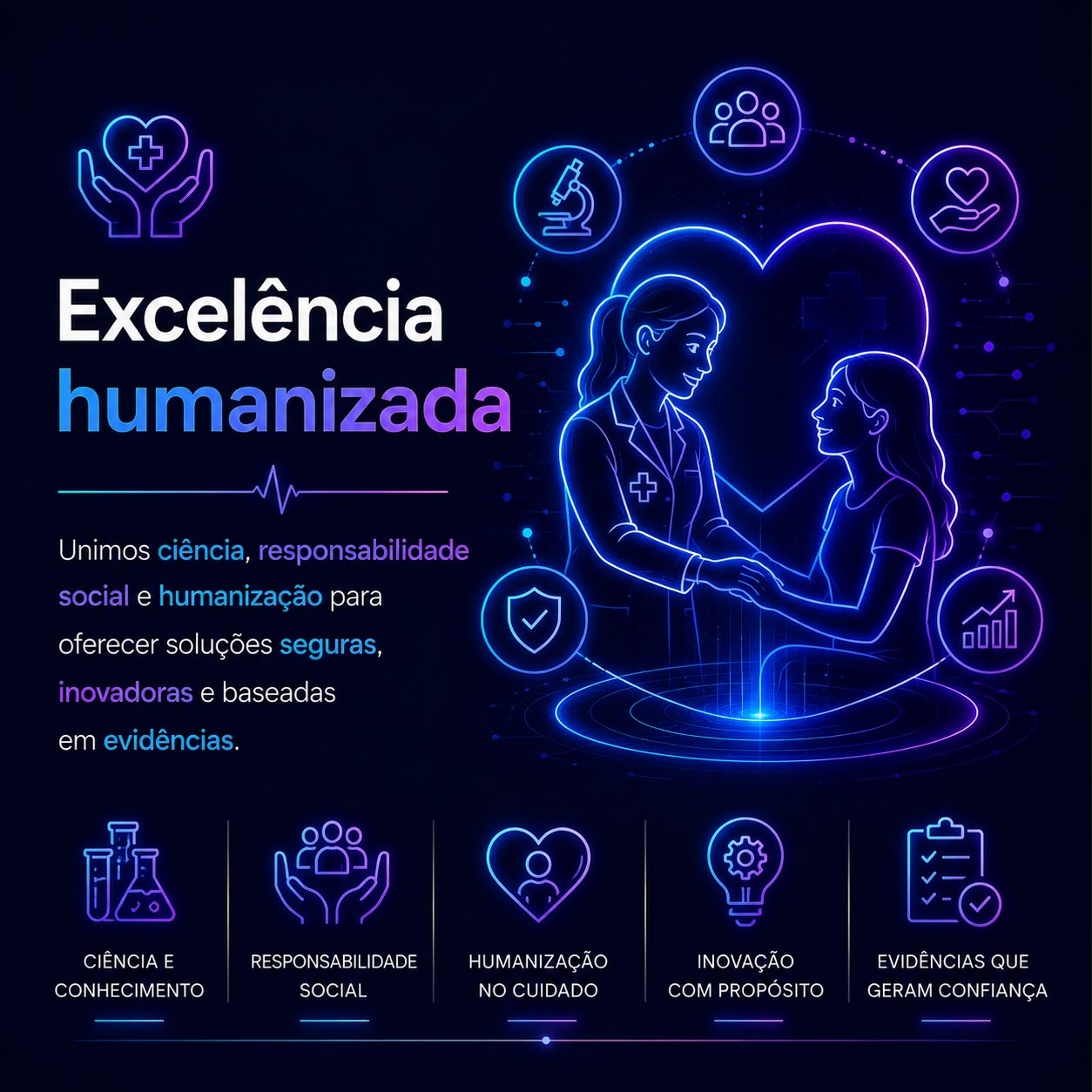 Excelência humanizada